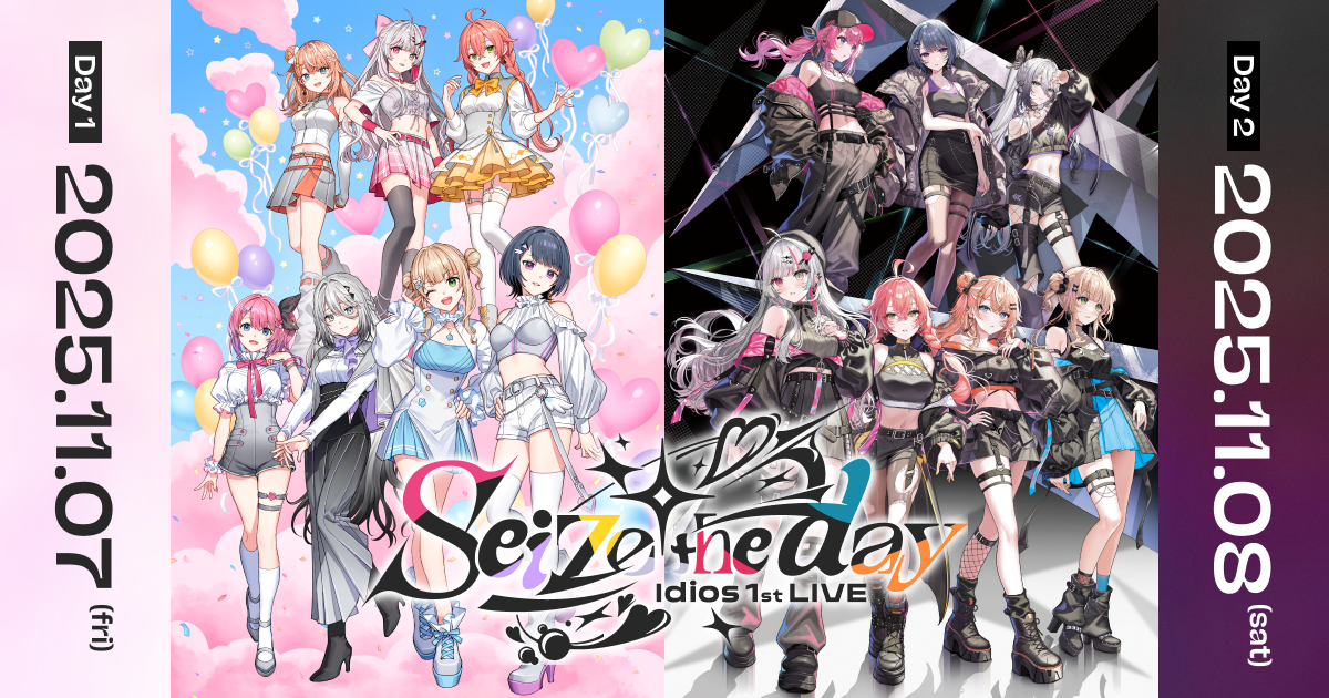 Idios 1st LIVE “Seize the day” - 特設Web